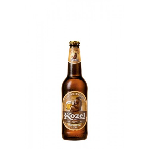 Пиво "Kozel Premium Lager" светлое, 4,6% алк., 0,5 Л